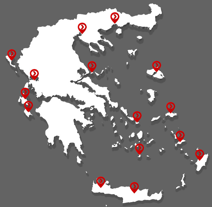 Greece_15 Airports_Map